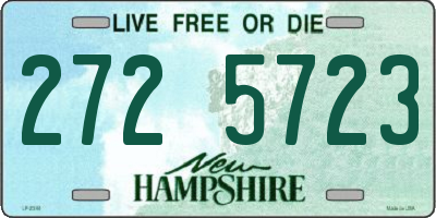 NH license plate 2725723