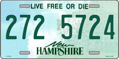 NH license plate 2725724