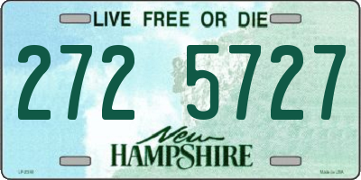 NH license plate 2725727
