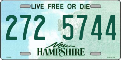 NH license plate 2725744