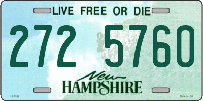 NH license plate 2725760