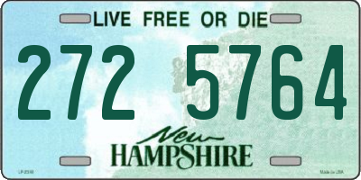 NH license plate 2725764