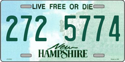 NH license plate 2725774