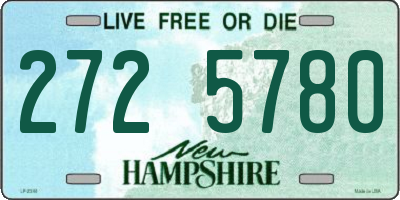 NH license plate 2725780