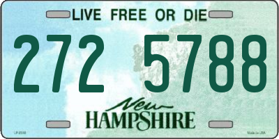 NH license plate 2725788