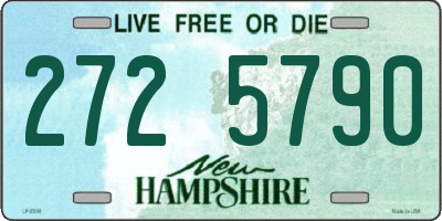 NH license plate 2725790