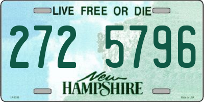 NH license plate 2725796