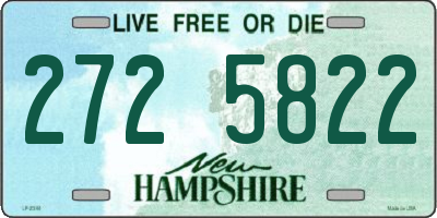 NH license plate 2725822