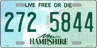 NH license plate 2725844
