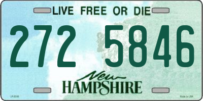 NH license plate 2725846