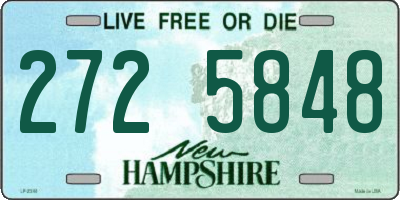 NH license plate 2725848