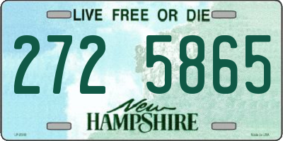 NH license plate 2725865