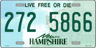 NH license plate 2725866