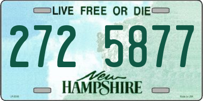 NH license plate 2725877