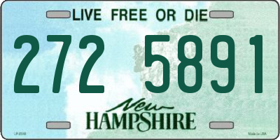 NH license plate 2725891