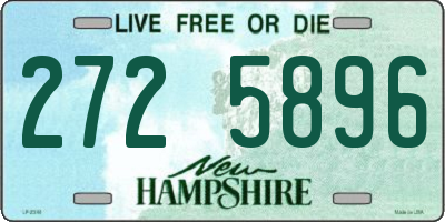 NH license plate 2725896