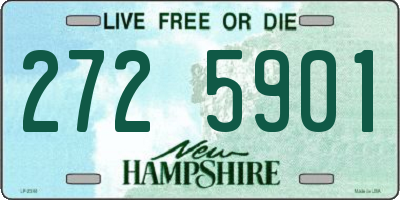 NH license plate 2725901