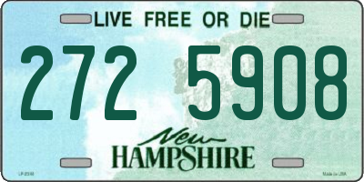 NH license plate 2725908