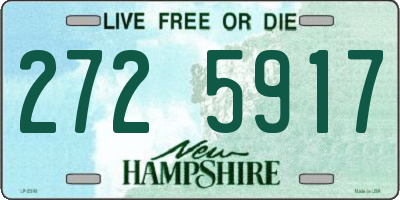 NH license plate 2725917