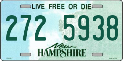 NH license plate 2725938
