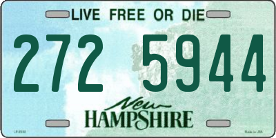 NH license plate 2725944