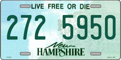NH license plate 2725950