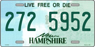 NH license plate 2725952