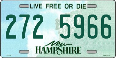 NH license plate 2725966
