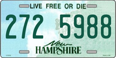 NH license plate 2725988