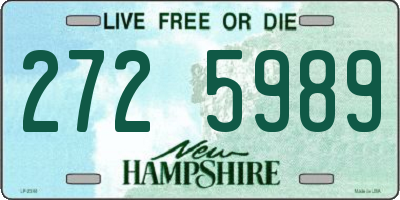 NH license plate 2725989