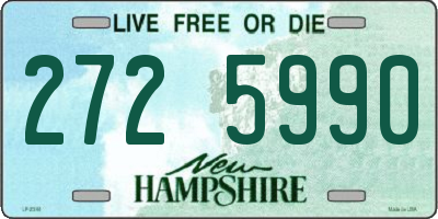 NH license plate 2725990
