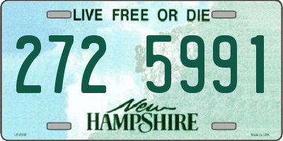 NH license plate 2725991