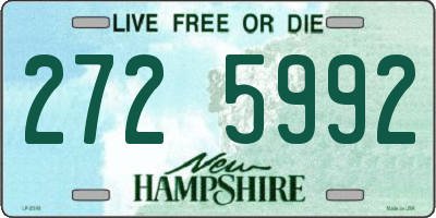 NH license plate 2725992