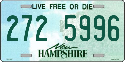 NH license plate 2725996