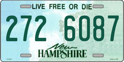NH license plate 2726087