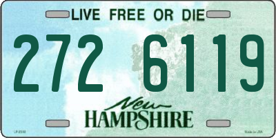 NH license plate 2726119