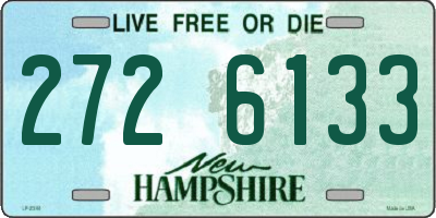 NH license plate 2726133