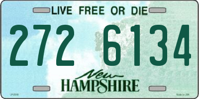 NH license plate 2726134