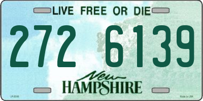 NH license plate 2726139
