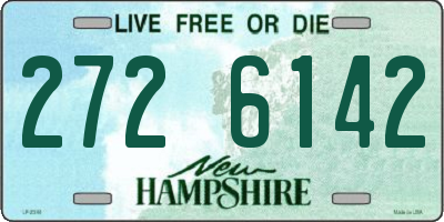 NH license plate 2726142
