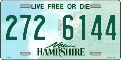 NH license plate 2726144