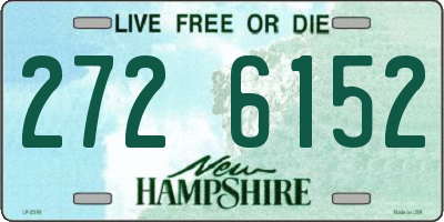 NH license plate 2726152