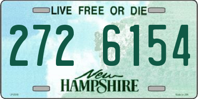 NH license plate 2726154