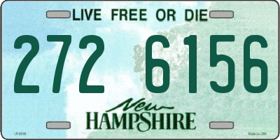 NH license plate 2726156