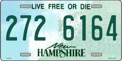 NH license plate 2726164