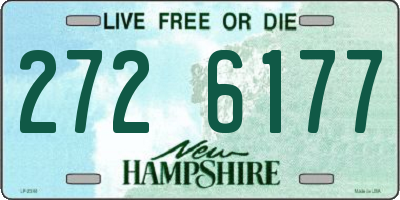 NH license plate 2726177