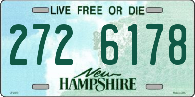 NH license plate 2726178