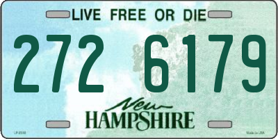 NH license plate 2726179