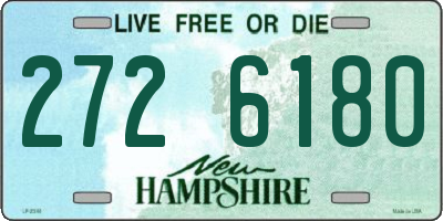 NH license plate 2726180