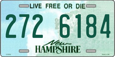 NH license plate 2726184